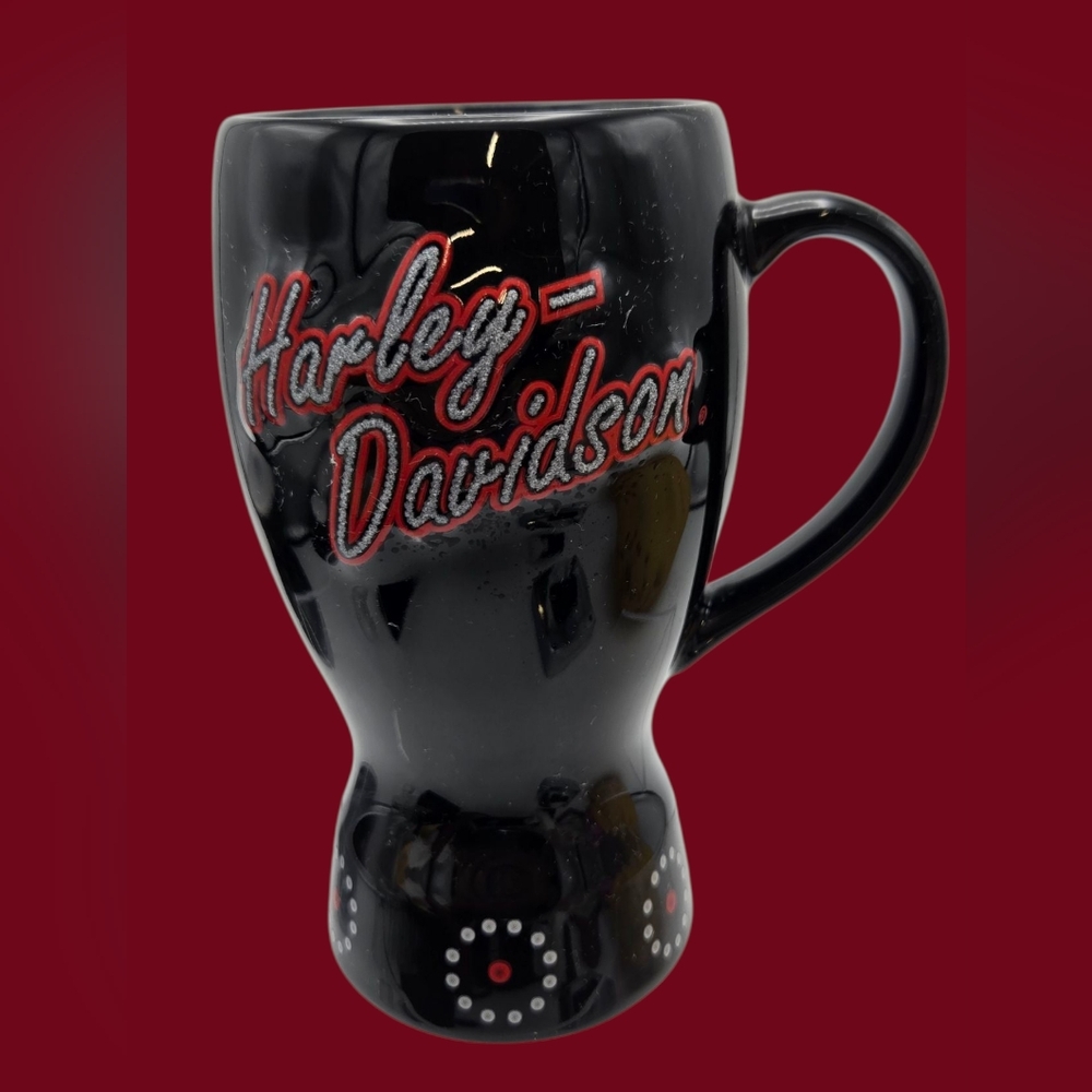 EUC Encore Harley-Davidson 16-Ounce Bling Pilsner Coffee Mug